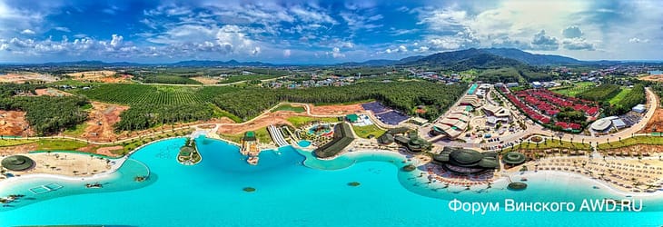 Новый Blue Tree аквапарк Phuket