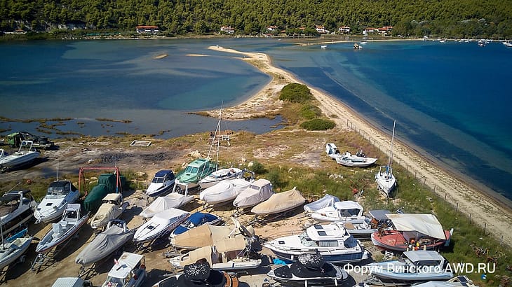 Пляж Ливари на Ситонии