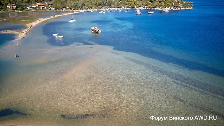 Пляж Ливари на Ситонии