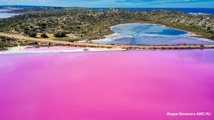 Hutt Lagoon Pink Lake