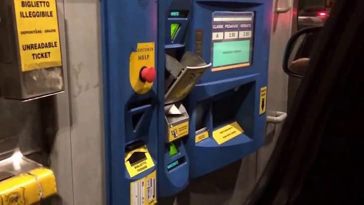 Платные дороги в Италии