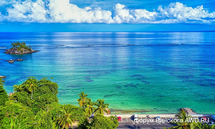 Пляж Anse Royale остров Маэ