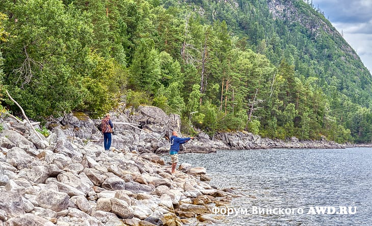 Рыбалка на Телецком озере