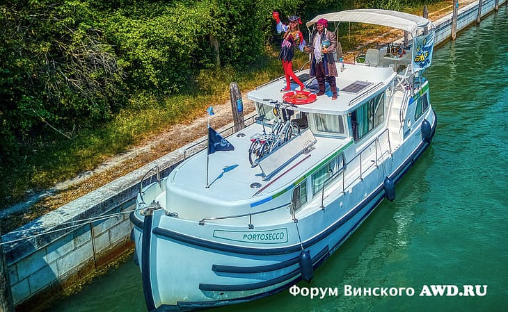 По Венецианской лагуне на яхте