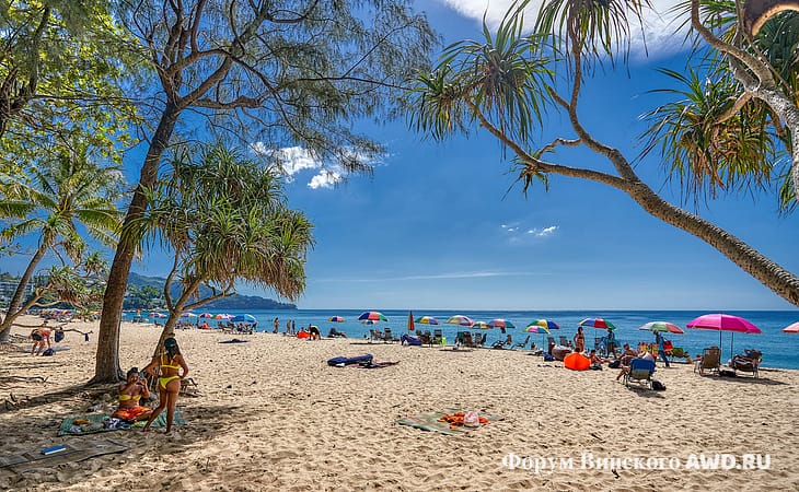 Пляжи на Пхукете: Сурин (Surin beach)
