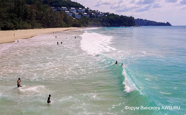 Пляж Найтон Пхукет