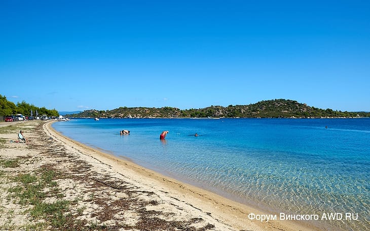 Пляж Ливари на Ситонии