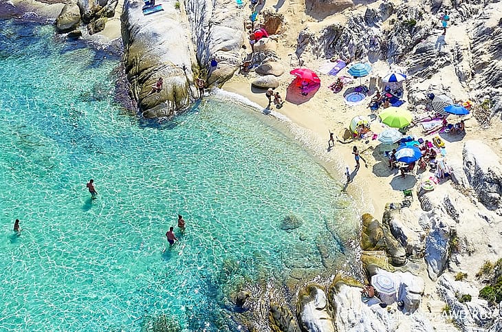 Пляж Оранж на Ситонии фото