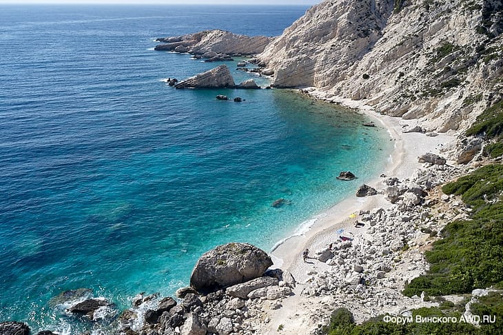 Пляж Петани Кефалония