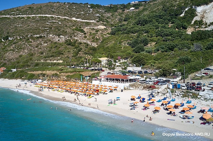 Пляж Петани Кефалония