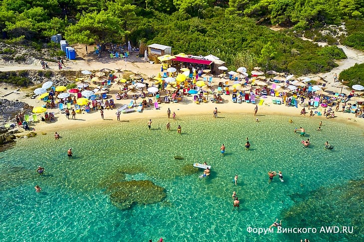 Оранж бич Orange beach Ситония