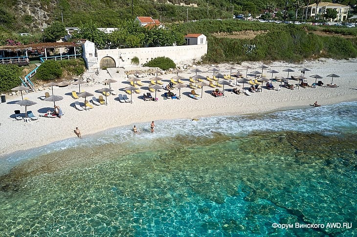 Пляж Петани Кефалония