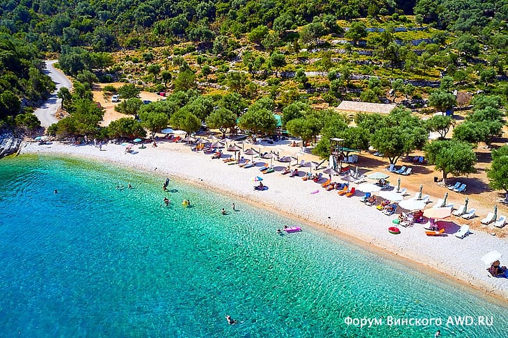 Итака лучшие пляжи Filiatro beach пляж Филиатро