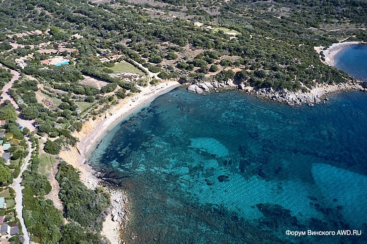 Пляж Порто Луна Сардиния