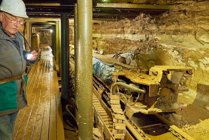 Музей шахты в Эстонии