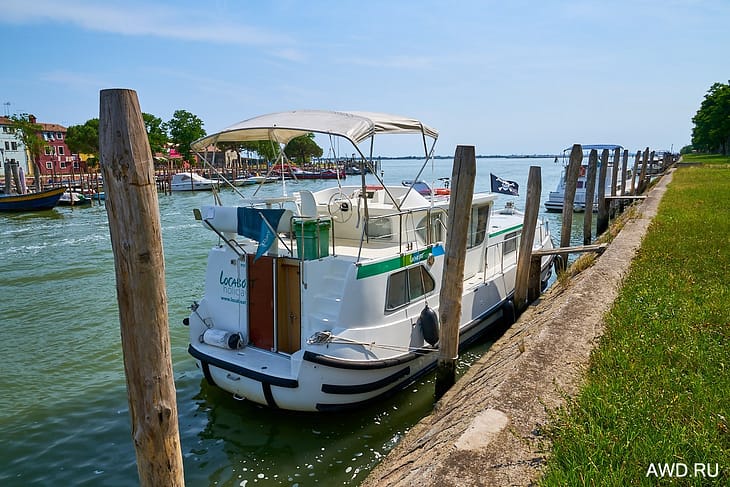 Марины стоянки яхт в Венецианской лагуне