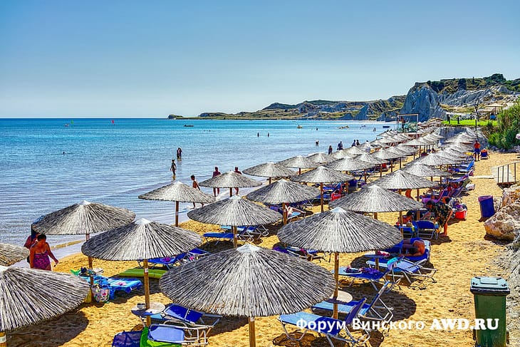 Пляж Кси Кефалония