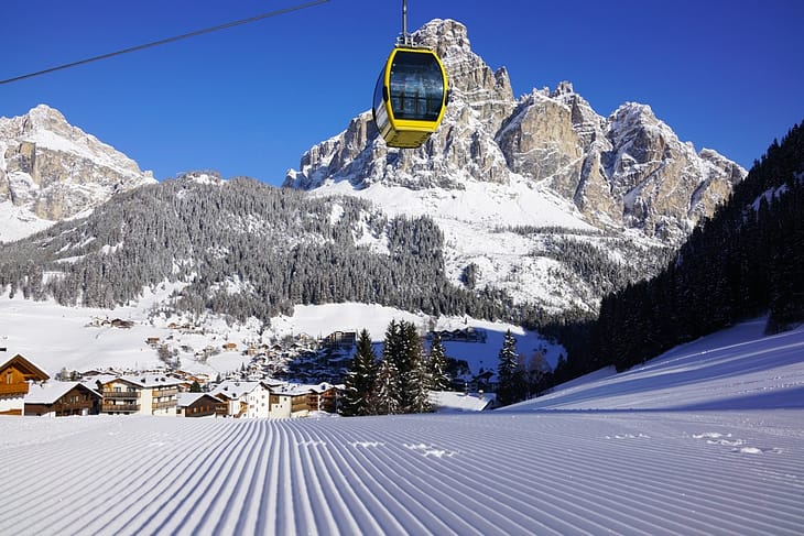 Горные лыжи в декабре