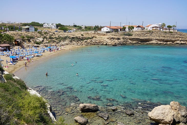 Пляж Fireman's beach