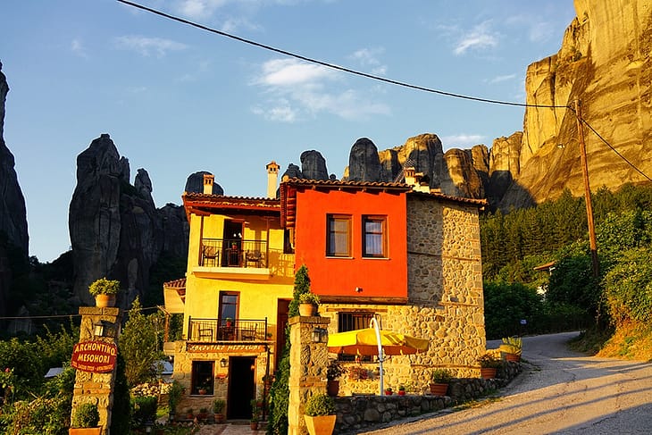 Кастраки Греция где остановиться