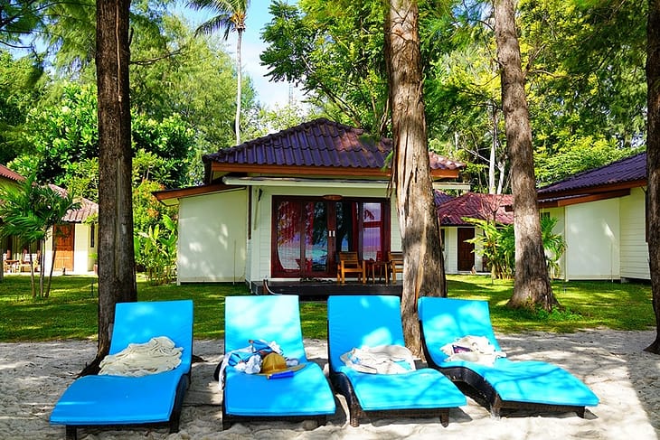 Ко Липе. Обзор отелей на пляже Санрайз