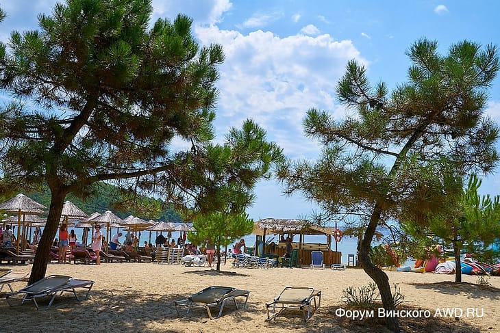 Koukounaries beach Скиатос