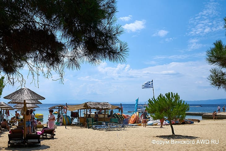 Koukounaries beach Скиатос