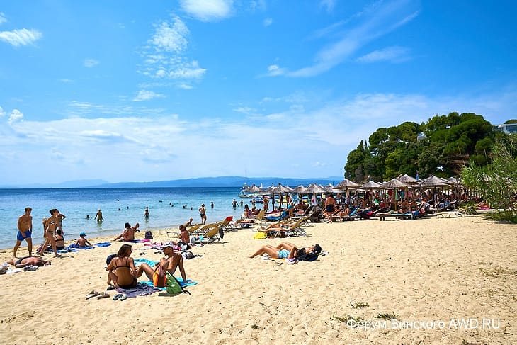 Koukounaries beach Скиатос