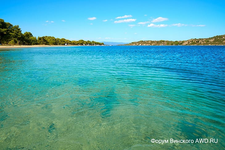 Пляж Ливари на Ситонии