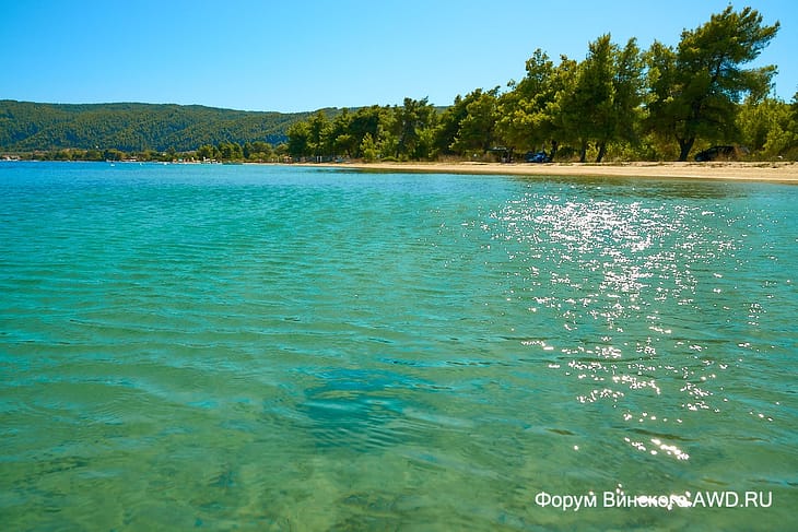 Пляж Ливари на Ситонии