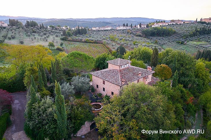 Полет на воздушном шаре над Тосканой