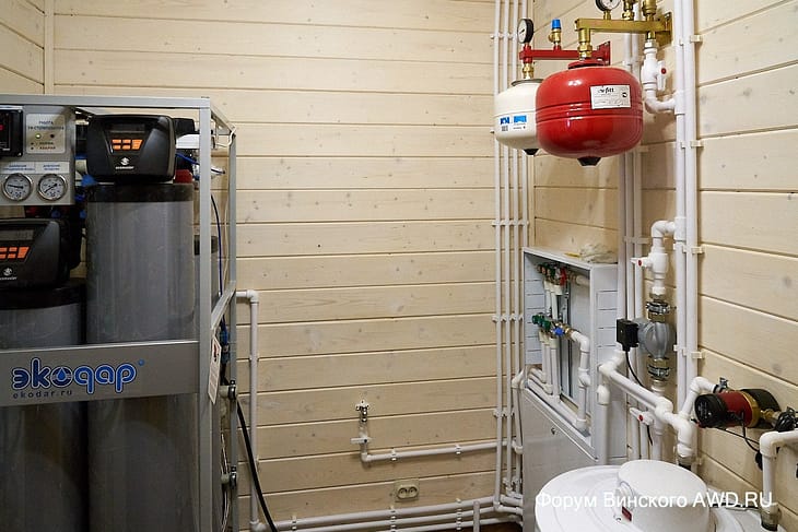 Очистка воды в каркасном доме