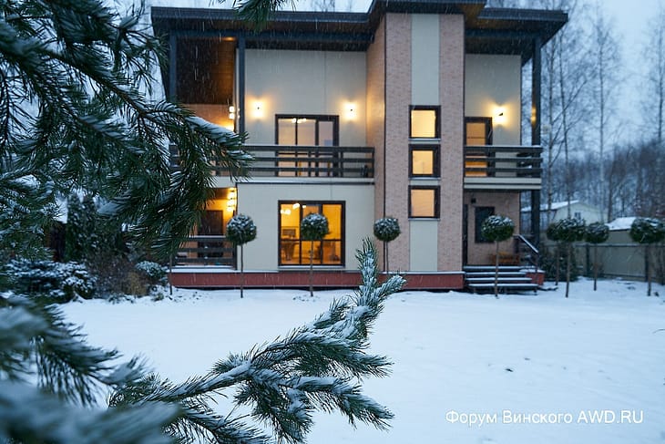 Каркасный дом для постоянного проживания