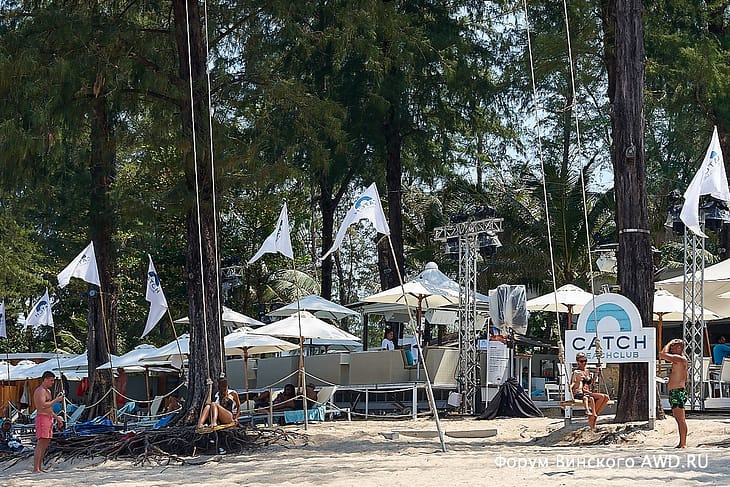 Банг Тао южная часть пляжа