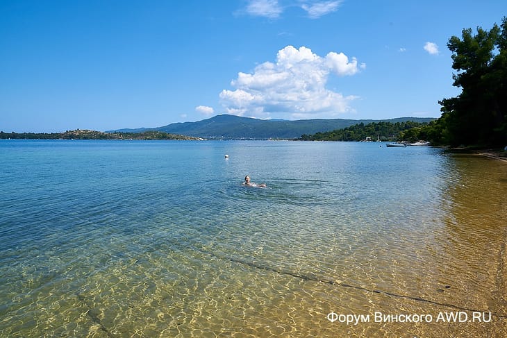 Пляж Фтероти Ситония