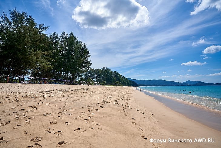 Пляж Банг Тао фото