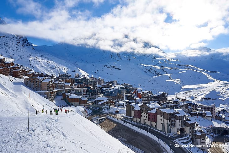 Валь Торанс Три Долины Франция