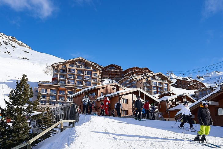 Валь Торанс Три Долины Франция