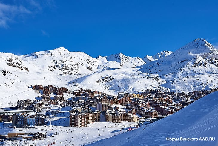 Валь Торанс Три Долины Франция