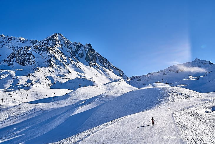 Валь Торанс Три Долины Франция