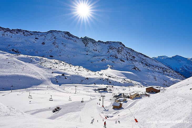 Валь Торанс Три Долины Франция