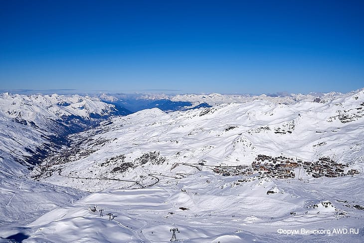 Валь Торанс Три Долины Франция