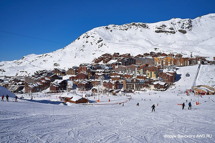 Валь Торанс Три Долины Франция