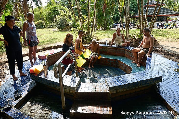 Натай бич Пханг Нга термальные источники