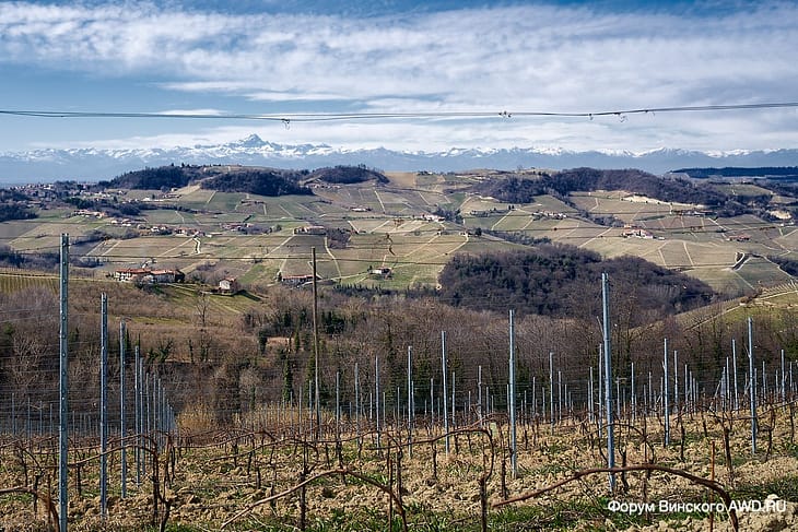 Романтическая дорога в Ланге, Пьемонт
