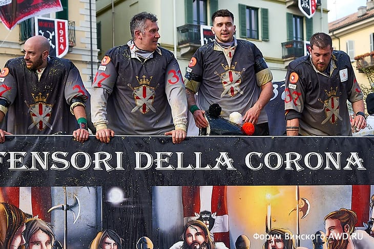 Битва апельсинов в Италии 2019