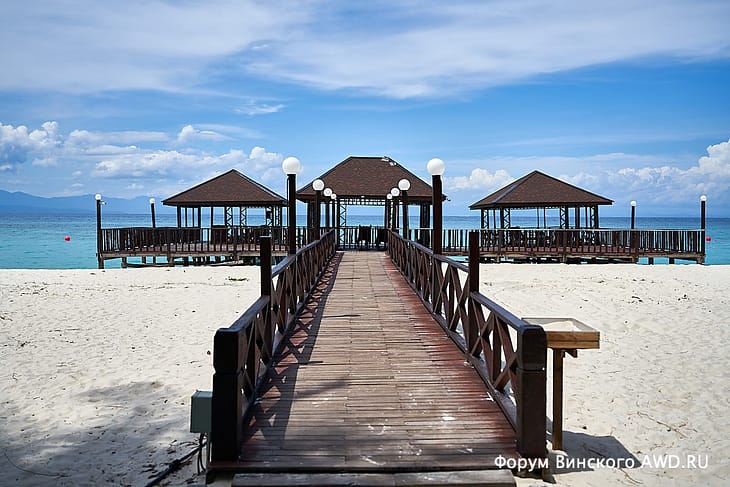 Остров Мантанани Сабах