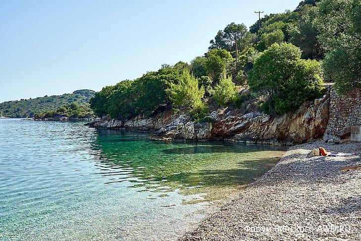 Пляж Мнимата Итака Греция