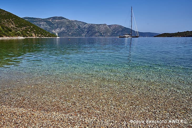 Итака лучшие пляжи: пляж Мнимата