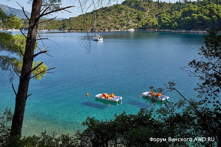 Итака пляж Скинос